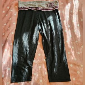 Vintage VS PINK YOGA capri Size Medium